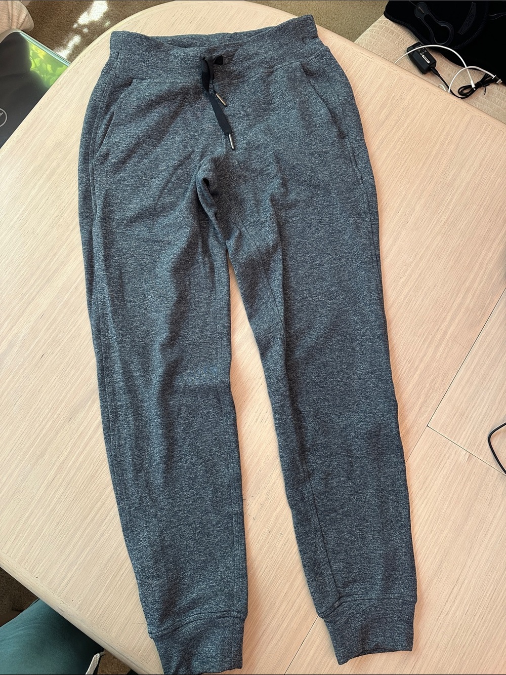 Lululemon Navy Heather Jogger Sweatpants sz 6